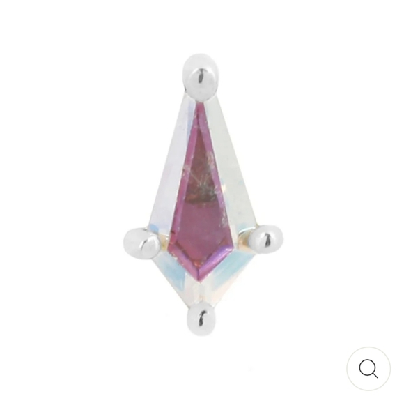 Buddha Jewelry Jewelry - Soho Mini Threadless End with Mercury Mist Topaz